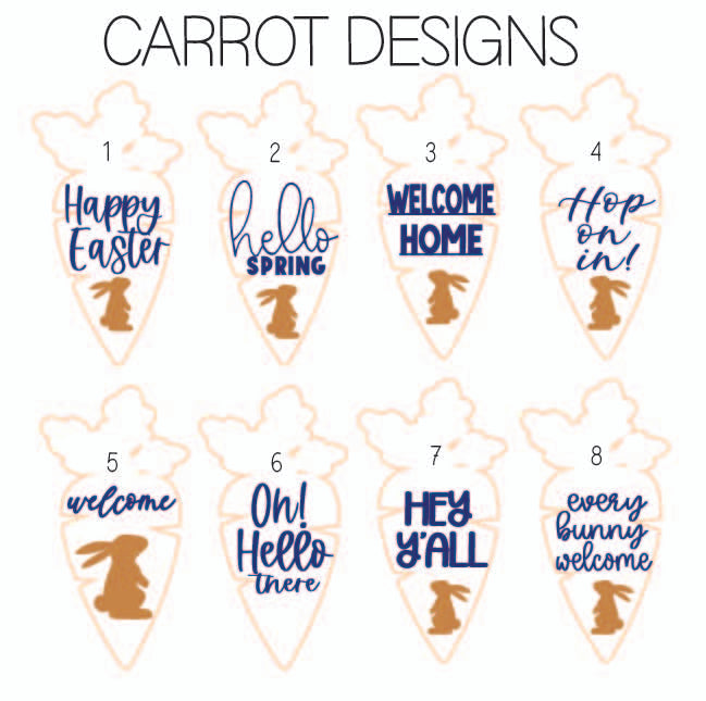 Carrot or Door Hanger Workshop - Crazy Rooster Brewing Company - 4/12 - Noon